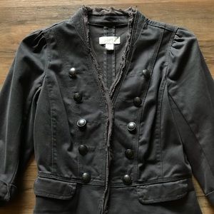 LOFT Cropped Military Jacket